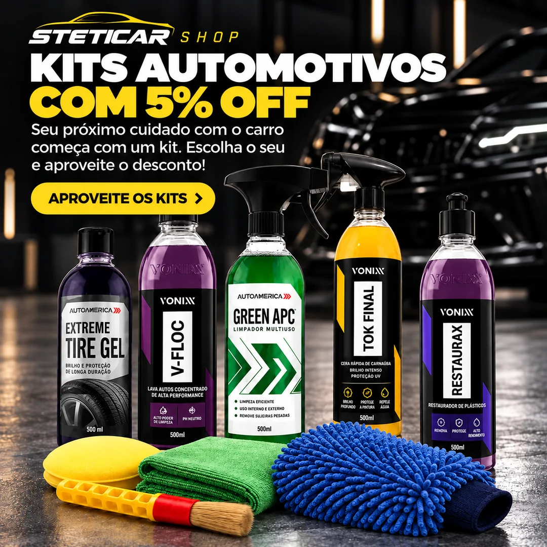Steticar Shop — Kits automotivos